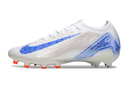 Chuteira Nike Mercurial Air Zoom Vapor 16 Elite AG Branca e Azul