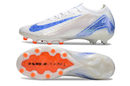 Chuteira Nike Mercurial Air Zoom Vapor 16 Elite AG Branca e Azul