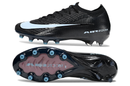 Chuteira Nike AIR Zoom Mercurial Vapor 16 Elite AG - Preta e Azul - Pack Shadow