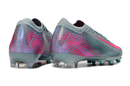 Chuteira Nike AIR Zoom Mercurial Vapor 16 Elite AG - Azul e Rosa - Pack Prism