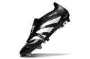 Chuteira Adidas Predator Elite Fold-Over Tongue FG - Preta, Verde e Branca