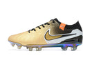 Chuteira Nike Tiempo Legend 10 FG - Dourada - Edição Especial