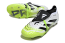 Chuteira Adidas Predator Elite Fold-Over Tongue FG - Branca, Verde e Preta
