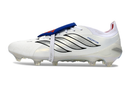 Chuteira Adidas Predator Elite FG 26 - Branca e Azul "Bellingham"