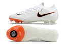 Chuteira Nike Phantom GX II FG - Branca e Laranja