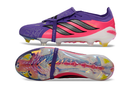 Chuteira Adidas Predator Elite FG 26 - Azul e Rosa