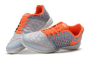 Chuteira Futsal Nike Lunar Gato IC Cinza e Laranja