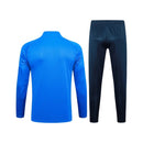 Conjunto FC Porto 24/25 Azul Olympic, camiseta azul e calça preta, ideal para fanáticos do futebol.