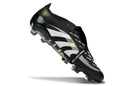 Chuteira Adidas Predator Elite Fold-Over Tongue FG - Preta, Verde e Branca