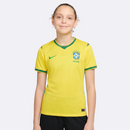 Conjunto Infantil Brasil 25/26 Amarelo - Nike - Mundial 2026