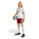 Conjunto Infantil Arsenal Third 25/26 Branco - Adidas