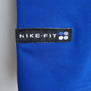 Camisola Brasil Away 1998 Retro com etiqueta Nike-Fit em tecido azul