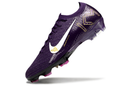 Nike Mercurial Vapor 16 KM Edição Especial FG Roxa em roxo vibrante, com sola FG para campo natural.