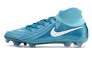 Nike Phantom Luna Elite NU FG Azul "Mad Ambition Pack" em azul, para controle e precisão no futebol.