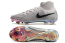 Nike Phantom Luna Elite NU FG Cinza - Chuteiras de futebol com tecnologia Phantom Sense e sola Firm Ground