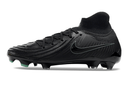 Nike Phantom Luna Elite NU FG Preta "Black Pack" chuteira de futebol elegante e avançada em preto.