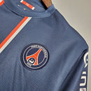 Camisola PSG Home 12/13 Retro Azul Marinho com logo e detalhes em vermelho e branco