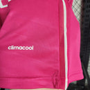 Camisa de futebol rosa Real Madrid Away 14/15 com tecnologia climacool.