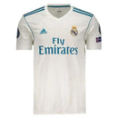 Camisola retro do Real Madrid 17/18 com logo e patrocínio, disponível na OLYMPIC STORE.