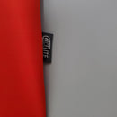 Detalhe da parte traseira da camisa Bayern München Home 00/01 Retro mostrando o colarinho branco.